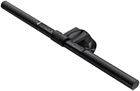 BenQ ScreenBar LED Monitor Light Bar - Auto-dimming, Adjustable Brightness and Color Temperature, No Screen Glare, Space-Saving, Eye-Care USB Monitor Lamp, Black