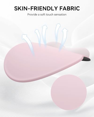 Mouse Pad with Wrist Rest for Desktop Large Ergonomic Mouse Mat(PinkxPink)