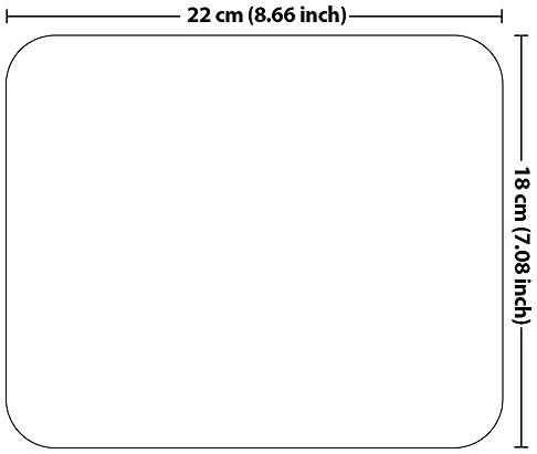 Non-Slip Rectangle Mousepad, WIRESTER Bunch Purple Grapes Mouse Pad for Home, Office and Gaming Desk