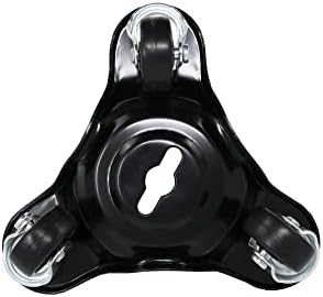 Shepherd Hardware 7299E Tri-Dolly, 6-Inch, Black 4-Pack