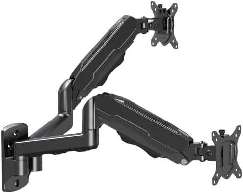 MOUNT PRO Dual Monitor Wall Mount for Max 32" Screens, Up to 19.8lbs Each