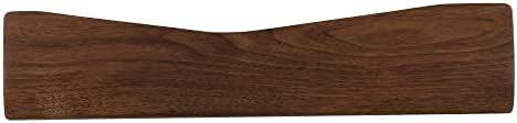 Ergonomic Wooden Wrist Rest Solid Wood Walnut for Keychron Q8