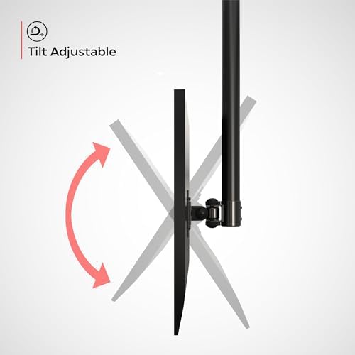 Ceiling Monitor Mount – CTA Height-Adjustable Ceiling Mount for Monitors and TVs up to 44 Lbs. (ADD-HACMMT)