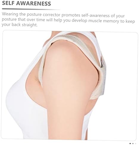 FOMIYES Adjustable Invisible Posture Corrector Back Brace for Adults