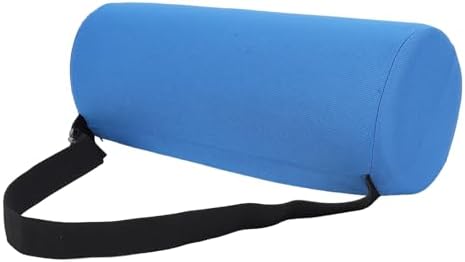 Lumbar Support Roller Cushion Strong Support for Office Chair and Car Seat Memory Foam Washable 30 x 12 cm