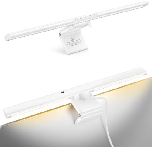 Syrinx LED Monitor Light Bar, 16.7" Computer Monitor Lamp with Backlight