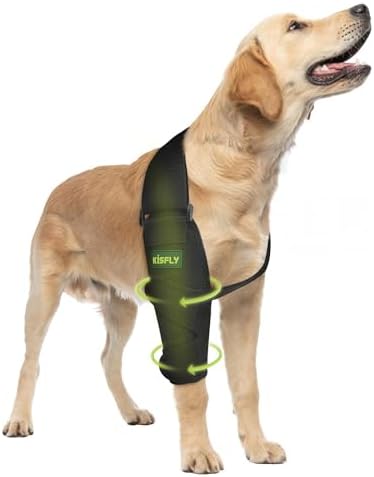 Dog Elbow Brace for Large Breeds, Shoulder Support & Easy Mobility