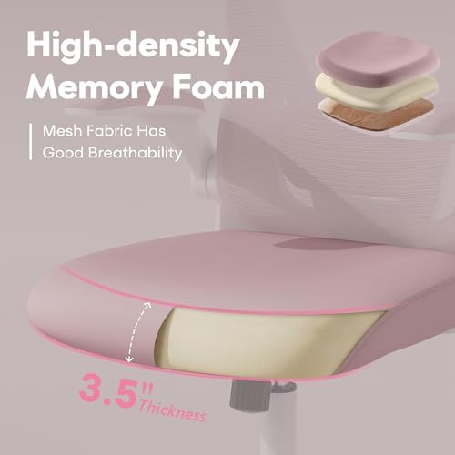 Ollega Ergonomic Office Chair with Memory Foam Seat, Computer Desk Chair