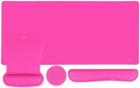 MOSISO Keyboard Mouse Pad Set, Large Gaming Mousepad&Keyboard Wrist Rest