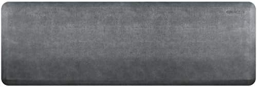 WellnessMats Linen Collection Anti-Fatigue Floor Mat, Polyurethane – Ergonomic Support Pad for Home, Kitchen, Garage, Office Standing Desk – Water Resistant - Made in USA