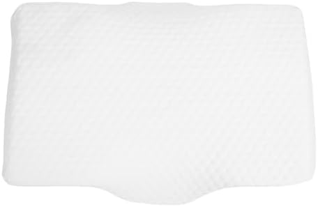 Cervical Neck Pillow, Memory Foam Ergonomic Cervical Neck Support Sleeping Pillow Slow Rebound with Washable Cover, Four Zones for Side Back Stomach Sleepers (White 52*30*10) (White 52*30*10)