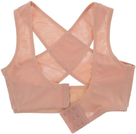 Healifty 2pcs Tank Tops Back Brace Womens Bras Push up Ladies Top Jacket Protective Gear Bracket Chest Support