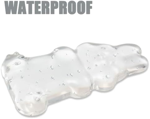 Ergonomic Gel Mouse Wrist Rest,Clear Cute Rabbit Mouse Wrist Rest