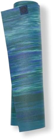Manduka eKO SuperLite Yoga Mat - 1.5mm Natural Rubber | Foldable & Travel Friendly | Soft Textured Surface | Eco-friendly