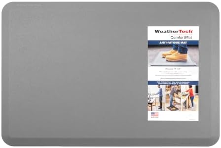 WeatherTech ComfortMat | 24" x 36" Anti-Fatigue Mat, 3/4" Thick, Slip Resistant, Easy to Clean, Stone Pattern (Grey)