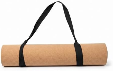 Cork Yoga Mat 6mm Extra Thick Cushioning High Density Natural Rubber Exercise Pad 72 x 24 Inch for Home Gym