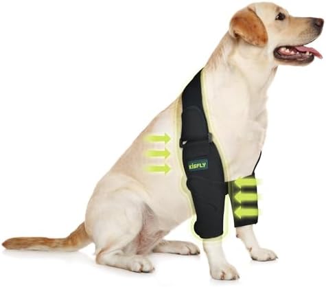 Dog Elbow Brace for Small Dogs, Shoulder Support & Easy Movement