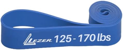 LEZER Resistance Bands - Pull Up Bands for Home Gym Fitness, Stretching, Physical Therapy & Training - Includes Instruction