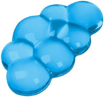 Gel Cloud Mouse Wrist Rest, Cute Wrist Support and Arm Support for Mouse Rest Typing Pain Relief，Suitable for Office/Computer/Laptop/Gaming (Transparent Blue)