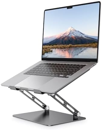 JOIOT Ergonomic Laptop Stand,Adjustable Riser for 10-17.3”Computer