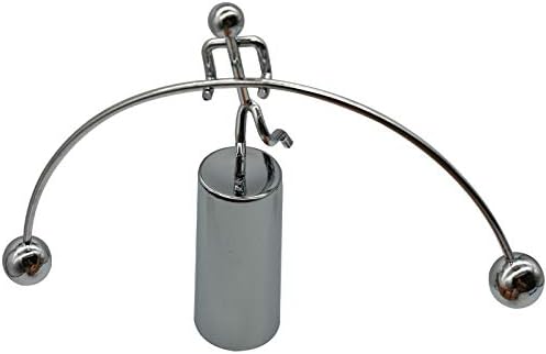 Maydahui Balance Physics Toy Desk Kinetic Weightlifter Steel Man