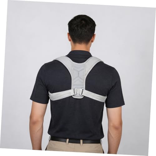 Kichvoe Adjustable Posture Corrector Belt for Upper Back Support Men