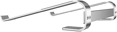 MMOBIEL Laptop Stand - Riser 10 to 18 inches - Ventilated Holder Universal - Laptop Stand for Desk Compatible with MacBook, Notebook, ASUS and More - Incl. Tools - Aluminum
