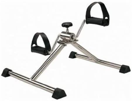 Grafco Pedal Floor Exerciser - Fully Assembled, Mini Stationary Pedal Exerciser Under Desk Bike, Arm/Leg Workout Equipment, GF1965-1