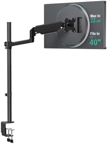 WALI Extra Tall Monitor Mount for 13-40 inch Computer Screens, up to 22 lbs