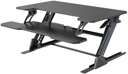 Standing Desk Converter 32 x 24 Inches, Black