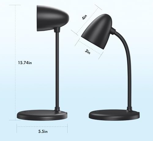 New LED Desk Lamp for Home Office,3 Colors Dimmable Table Lamp