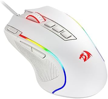 Redragon M612 Wired RGB Optical Gaming Mouse 8000 DPI Remapping Keys