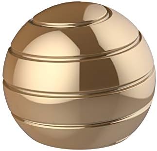 Kinetic Fidgets Desk Toy ADHD Stress Relief 1.77in Gold