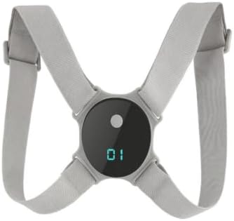 Posture Correction Device Back Brace Support Strap Harness With Low Profile Construction And Smooth Molded Center Housing suitable for students office, 9.5 8.9 2 Cm, style to 2