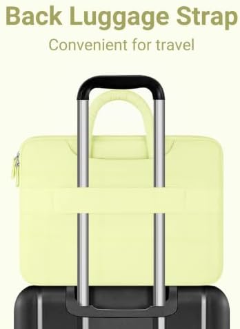 MOSISO Laptop Case 13.3 inch, 13-13.3 inch Laptop Sleeve, Lemon Yellow