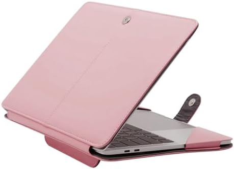 MOSISO PU Leather Sleeve Case Compatible with MacBook Air 13.6 inch