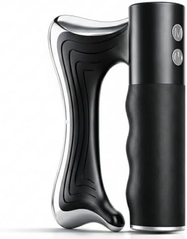 Heated Muscle Scraper Tool, Fascia Release Full Body Contouring Machine, Muscle Scraper Tool Features Modes: Vibration, Heat Therapy and Microcurrent, Fascia Instant Muscle Relaxation Soreness Relief