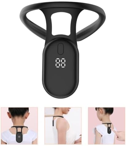 Portable Posture Corrector Device Abs and Silicone Material with Vibration Reminder Cultivates Correct Sitting Posture and Protects Eyes for Students