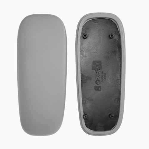 MingYi.office Arm Pads Caps Replacement for Humanscale Smart Office Chair in Black/Grey Color 1 Set (2pcs) (Grey)