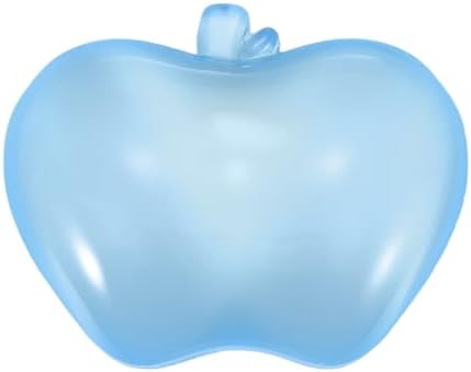 PATIKIL Gel Wrist Rest, Wrist Support for Mouse Apple Shape Ergonomic Mouse Pad Soft Silicone Support Comfortable Cushion for Computer Gaming Office Home, Bright Blue