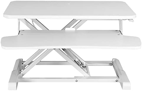 VIVO White 26 in Standing Desk Converter, DESK-V026KW