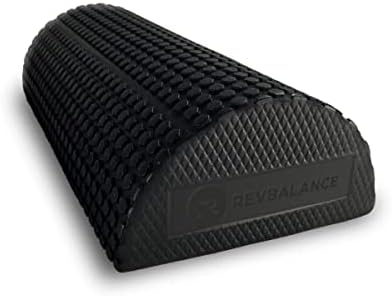 Revbalance Adjustable Wobble Cushion and High Density Rocker Combo for Balance Training, Recovery, and Physical Therapy