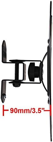 VideoSecu TV Wall Mount Bracket Compatible with VESA 200/200x100/100x100 LCD LED TV Monitor Flat Panel Display Loading Capacity to 66 lbs ML421B 1H5