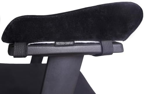 WESTERN COMFORT Thick Memory Foam Office Chair Arm Pads - Set of 2 Armrest Covers Provide Elbow Cushioning and Relieve Pressure (Ergonomic)