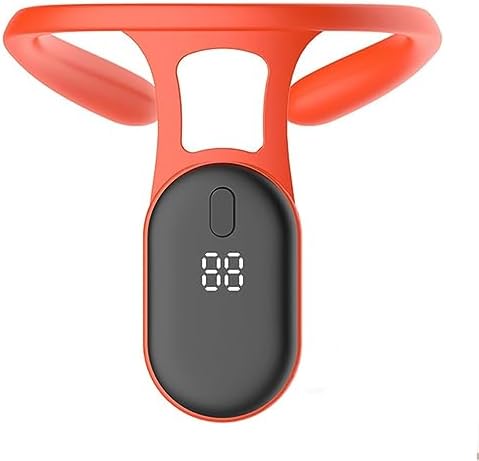 Smart Posture Corrector Portable Back Support Hunchback Correction Smart Posture Reminder Corrector Device Back Posture Monitoring Keep A Health Body Posture (Color : Orange)