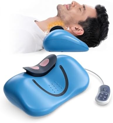 4-in-1 Cervical Traction Posture Corrector Blue