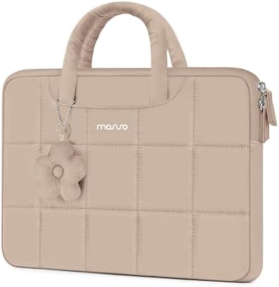 MOSISO Laptop Case 13.3 inch, 13-13.3 inch Laptop Sleeve, Brown