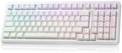 Aula F99 Creamy Keyboard Wireless Mechanical Custom Gaming Keyboards