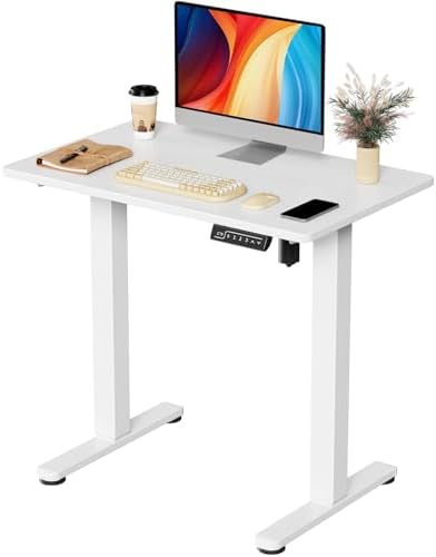 JOY worker Tiny Electric Standing Desk, 31.5" Whole Piece Height Adjustable