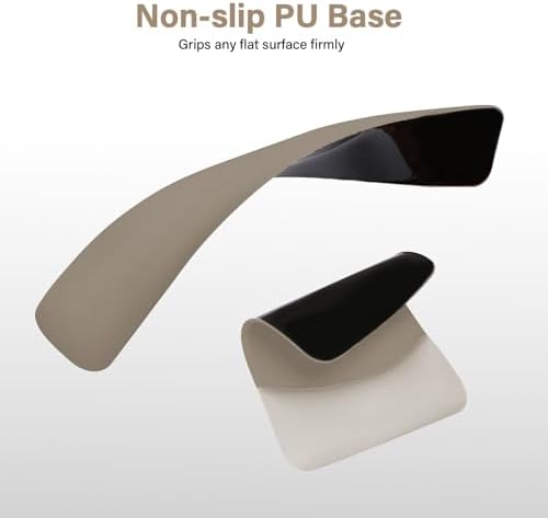 MOSISO Wrist Rest Support Mouse Pad & Keyboard Set, Bronze Brown